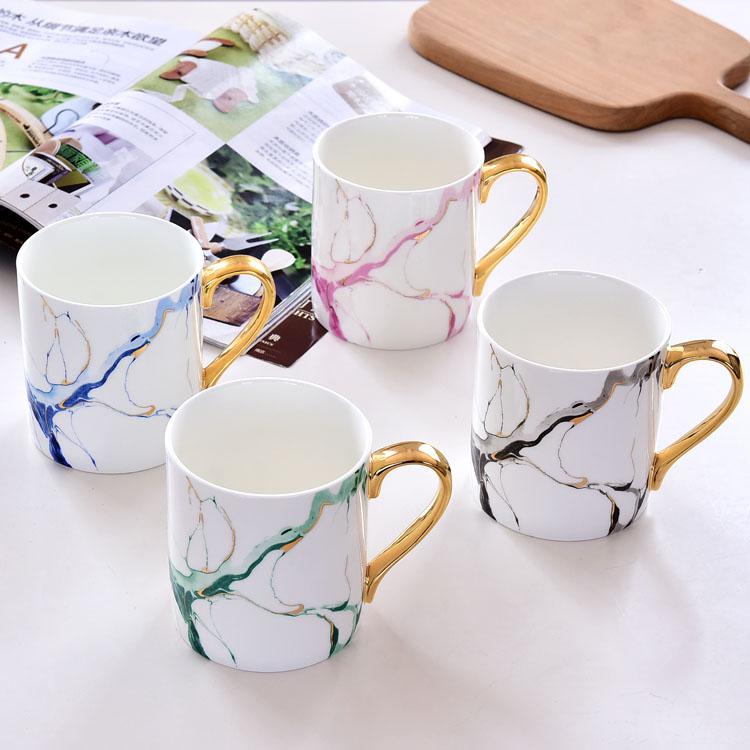 Marbling Porcelain Cup