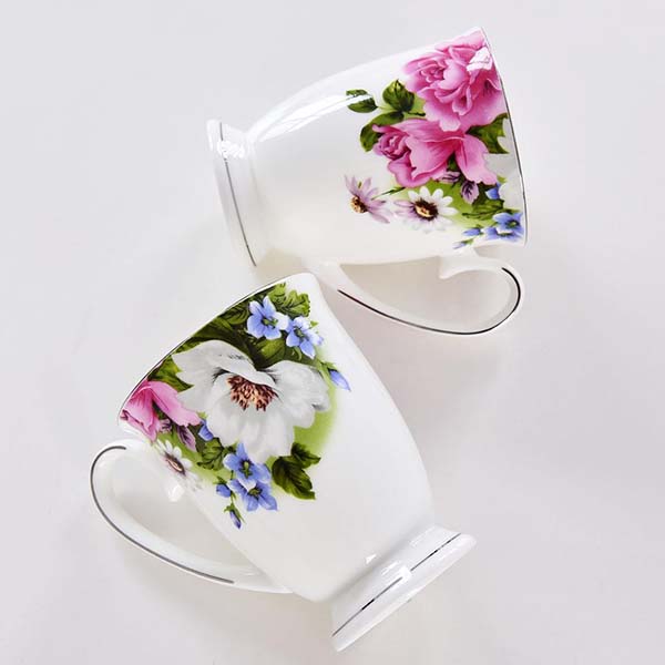 Noble Lady Royal Porcelain Cup