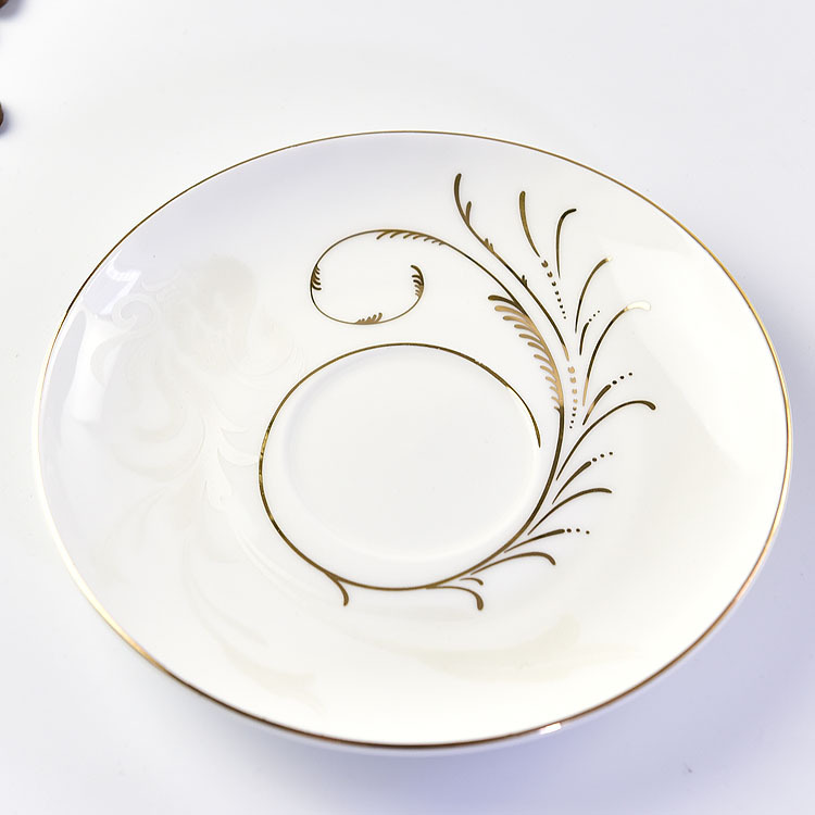 Phoenix Dance Bone China Coffee Cup and Saucer