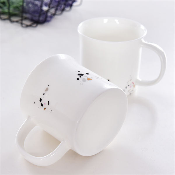 Small Inverted Mouth Bone China Mug