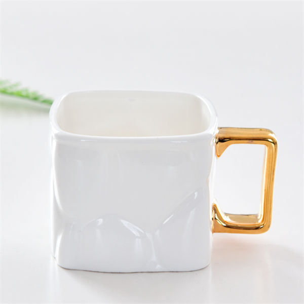 Square Bone China Mug