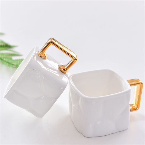 Square Bone China Mug