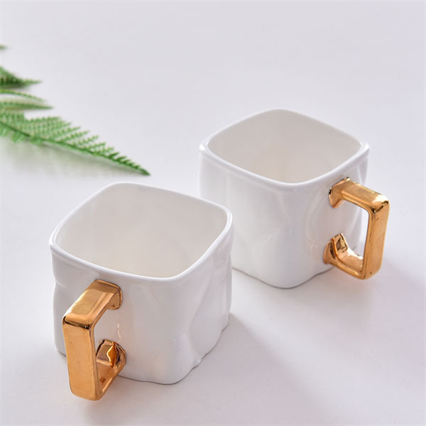 Square Bone China Mug