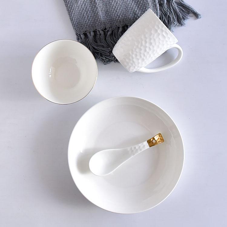 Water Cube Single-person Porcelain Dinnerware
