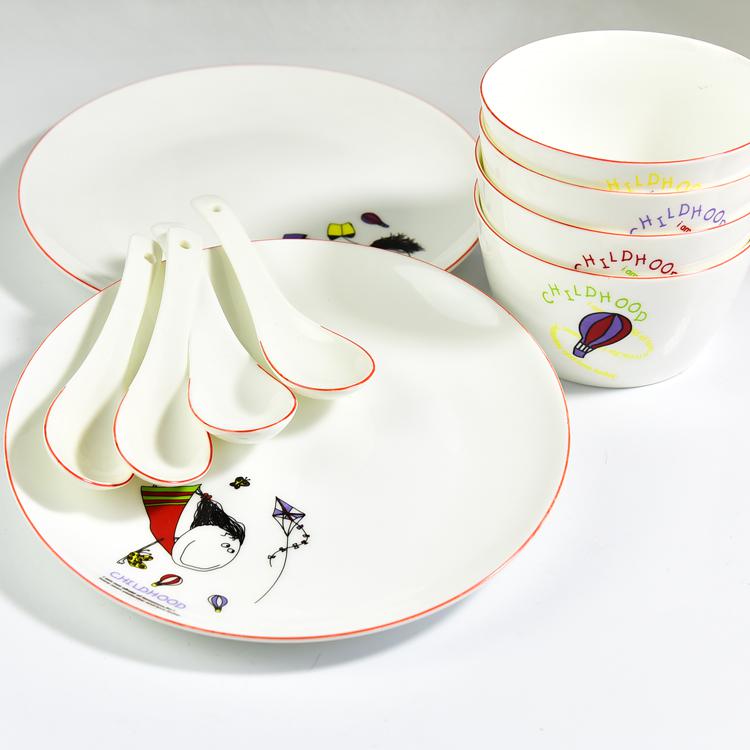 Wholesale Customizable Cartoon Porcelain Dinnerware