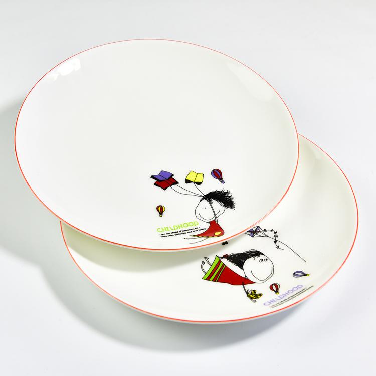 Wholesale Customizable Cartoon Porcelain Dinnerware
