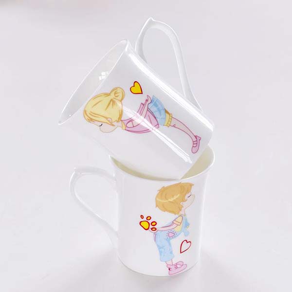 Wholesale Customizable Porcelain Couple’s Cup