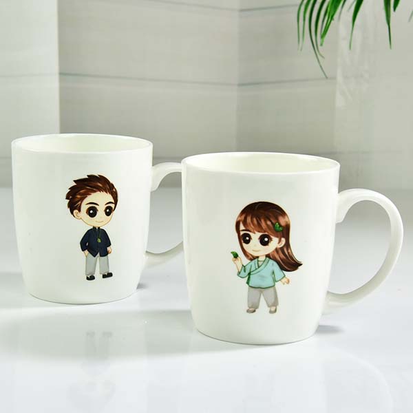 Wholesale Customizable Porcelain Present Advertising Cup