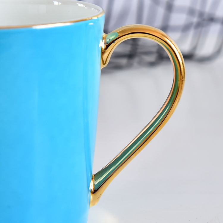 Couple’s Color Glazed Porcelain Mug 2