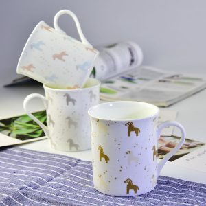 Creative Porcelain Cup or Cartoon Pony Present Porcelain Mug