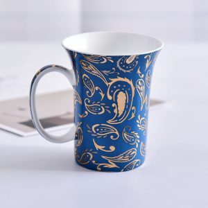 Customizable Inverted Mouth Porcelain Mug