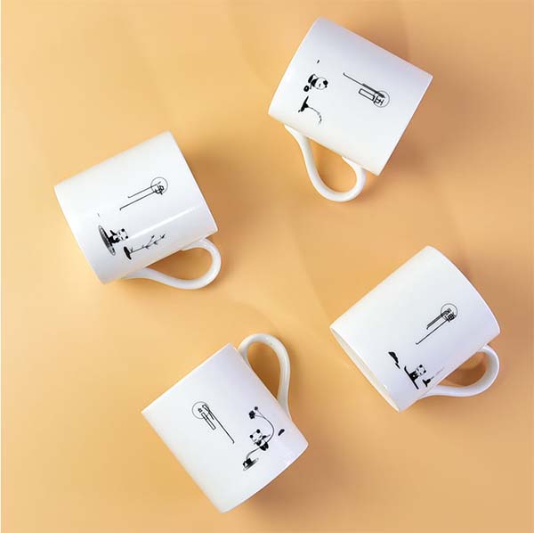 Customizable Logo Advertising Present Porcelain Mug
