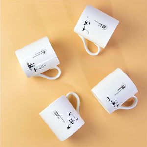 Customizable Logo Advertising Present Porcelain Mug