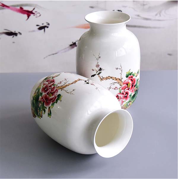 Customizable Porcelain Vase Wax Gourd Bottle Present