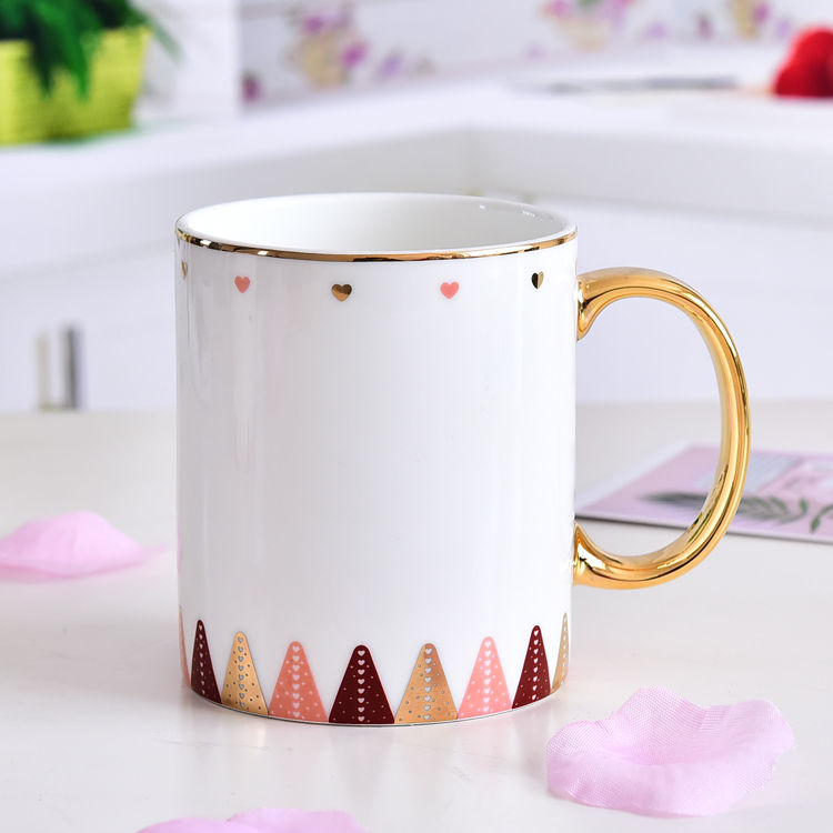 Delicate Pink Porcelain Mug