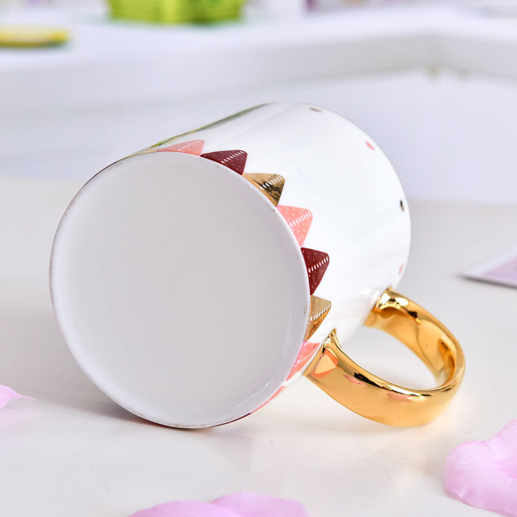 Delicate Pink Porcelain Mug