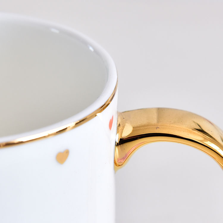 Delicate Pink Porcelain Mug