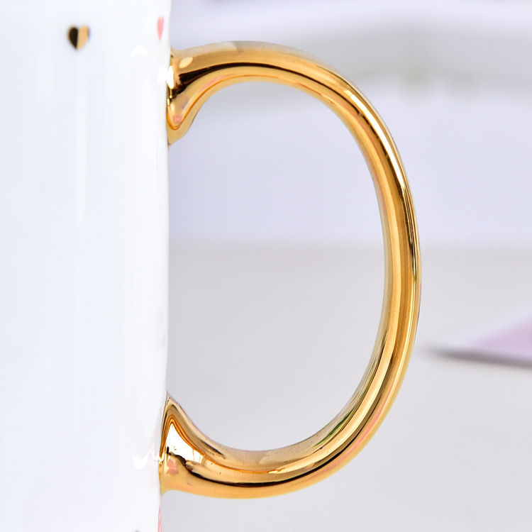 Delicate Pink Porcelain Mug