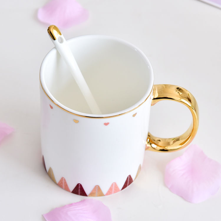 Delicate Pink Porcelain Mug