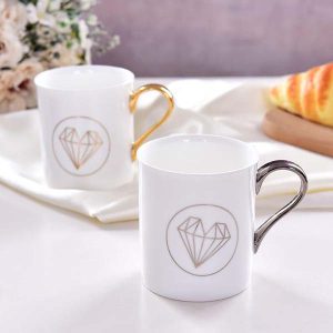 Diamond Porcelain Mug 2