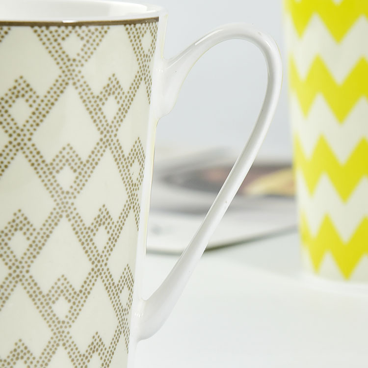 High Capacity High-V Porcelain Mug