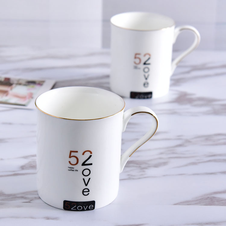 I Love U Porcelain Couple’s Mug