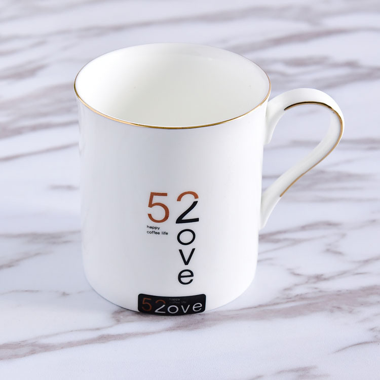 I Love U Porcelain Couple’s Mug