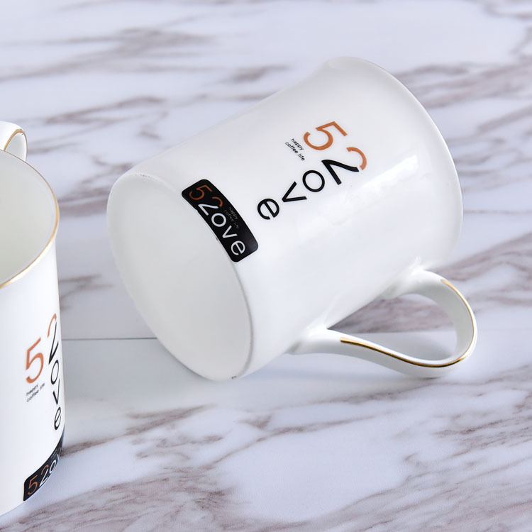 I Love U Porcelain Couple’s Mug