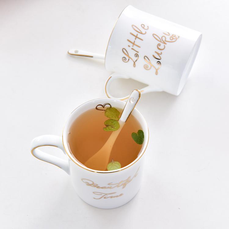 Lucky Time Porcelain Mug