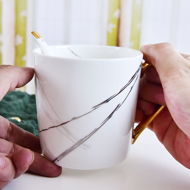 Porcelain Stripe Mug