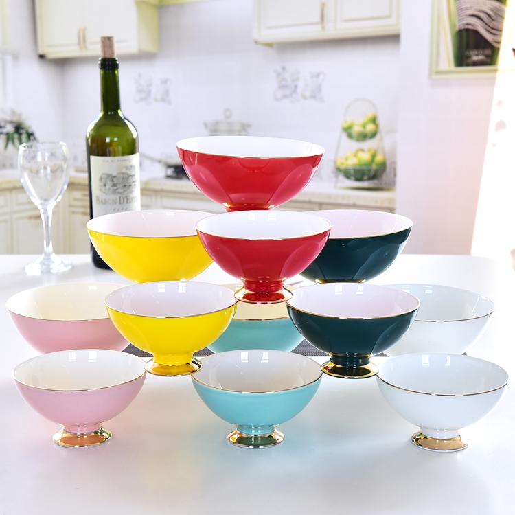4.5 Inch Dragon Power Bowl Customizable Porcelain Dinnerware