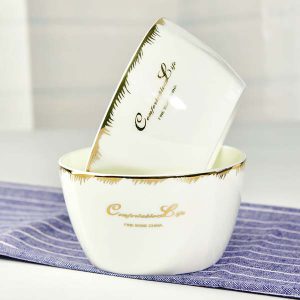 4.5 Inch Porcelain Square Bowl