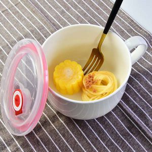 Porcelain Dinnerware Porcelain Keep Fresh Covered Bowl