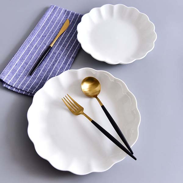 Porcelain Dinnerware Pumpkin Porcelain Plate