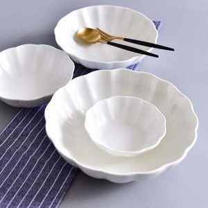 Porcelain Dinnerware Pumpkin Porcelain Plate