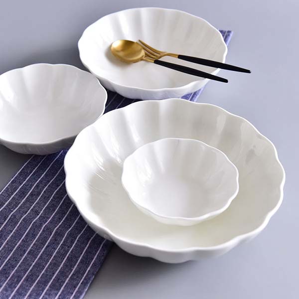 Porcelain Dinnerware Pumpkin Porcelain Plate