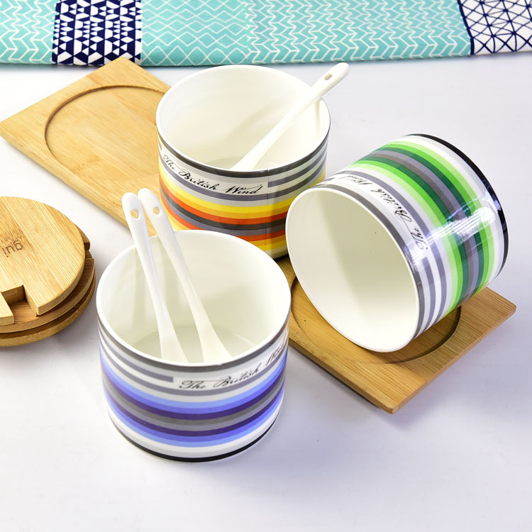 Porcelain Spice Box Kitchenware