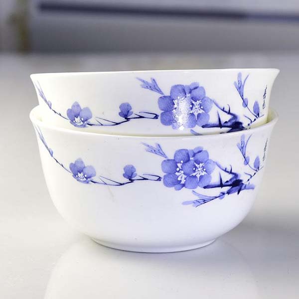 Spring Landscape 4.5 Inch Porcelain Ao Bowl