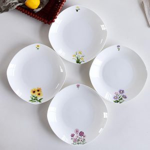 Square Moonlight Porcelain Plate