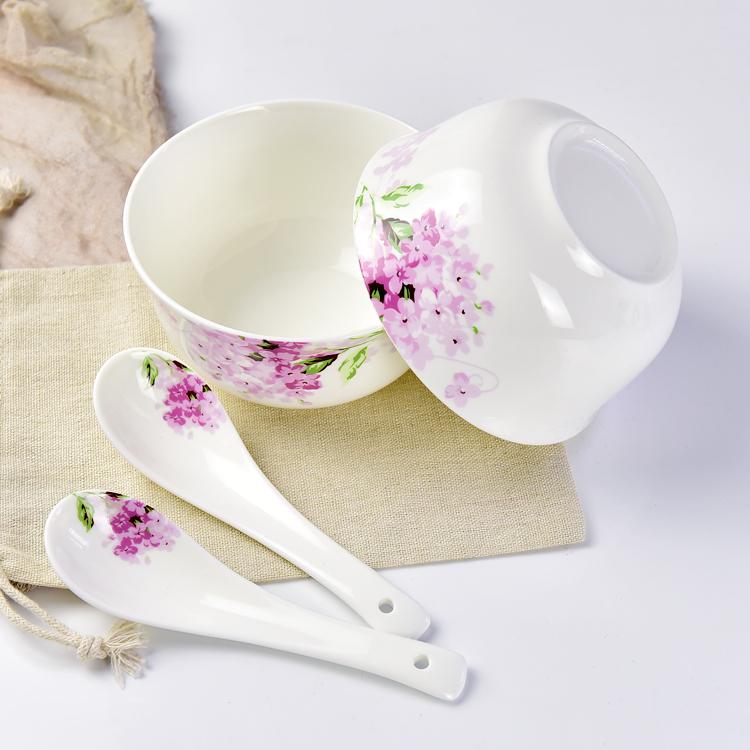 Violet 4.5 Inch Porcelain Ao Bowl