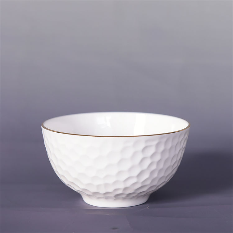 Water Cube Porcelain Bowl