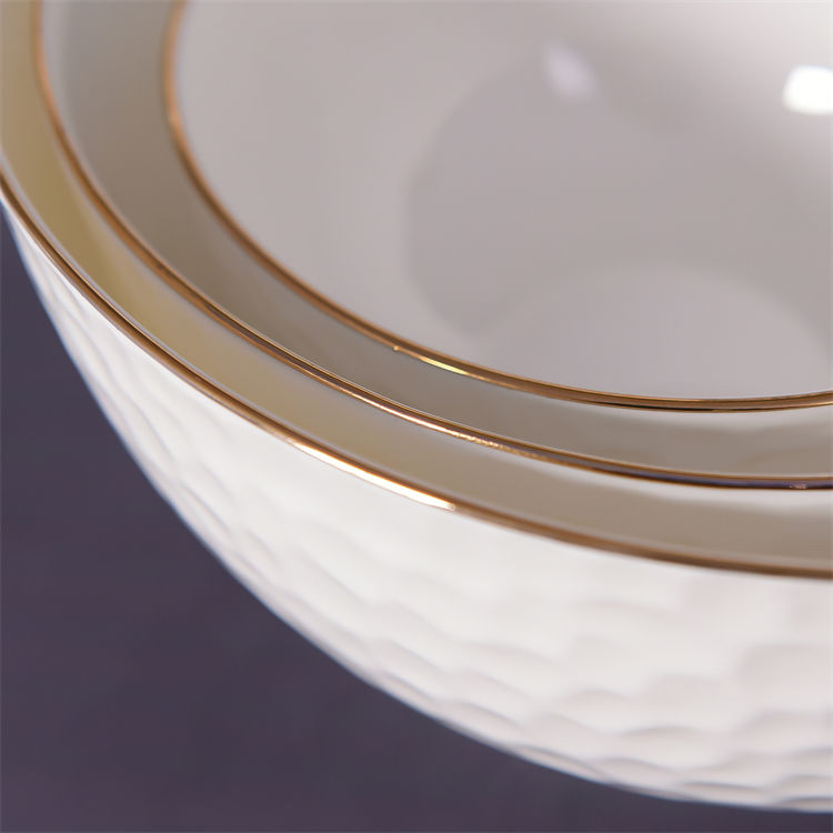 Water Cube Porcelain Bowl