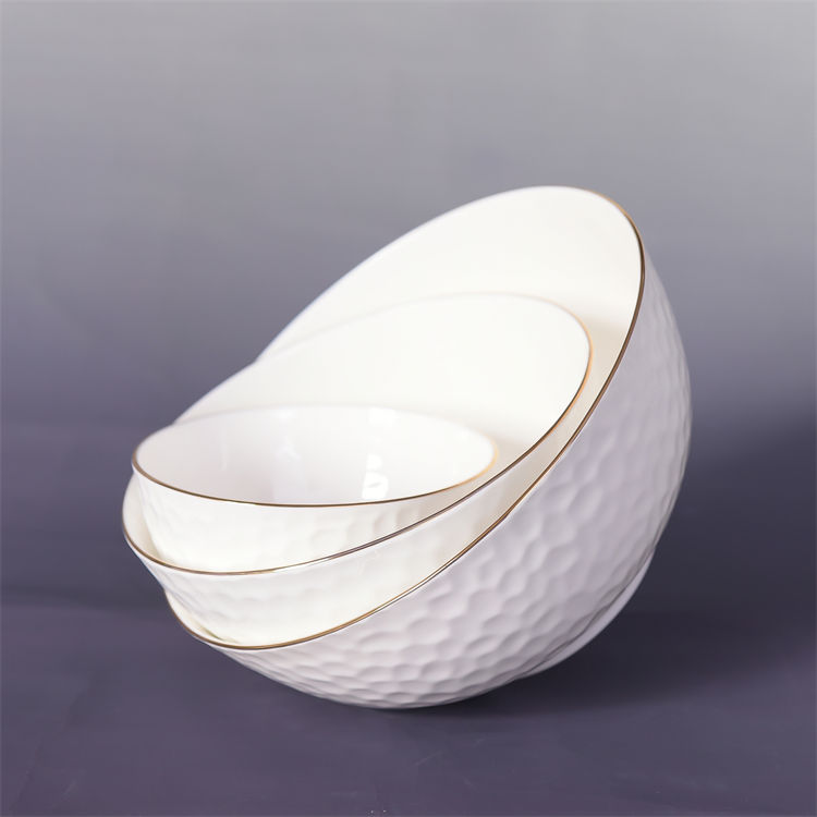 Water Cube Porcelain Bowl